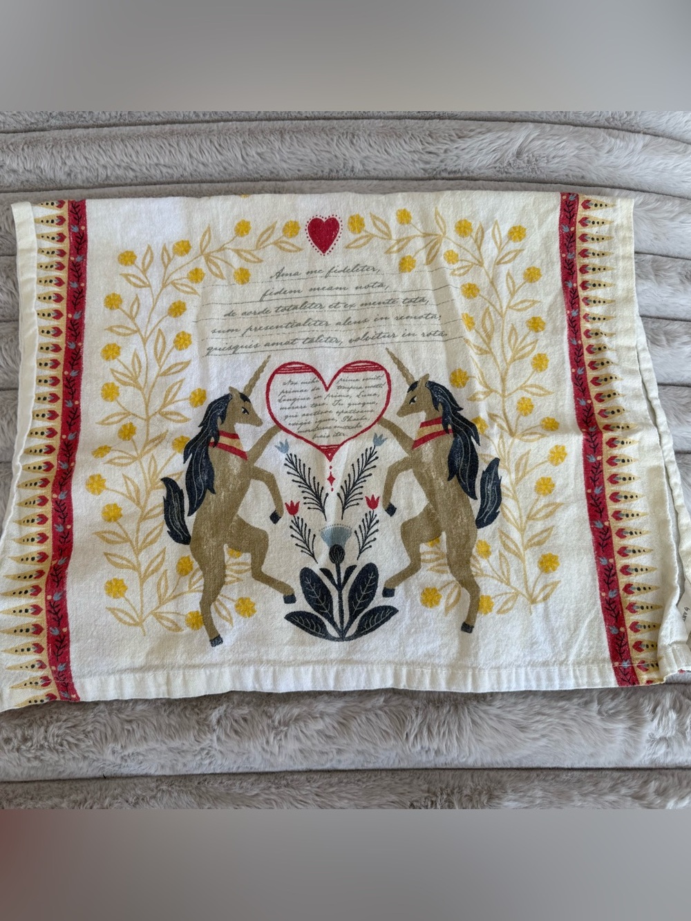 Anthropologie Valentine’s Day Collection Towel